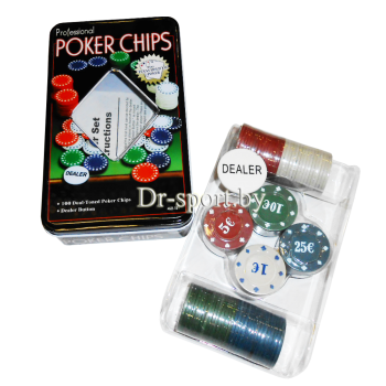 Набор для покера (100 фишек) 7104MY-109